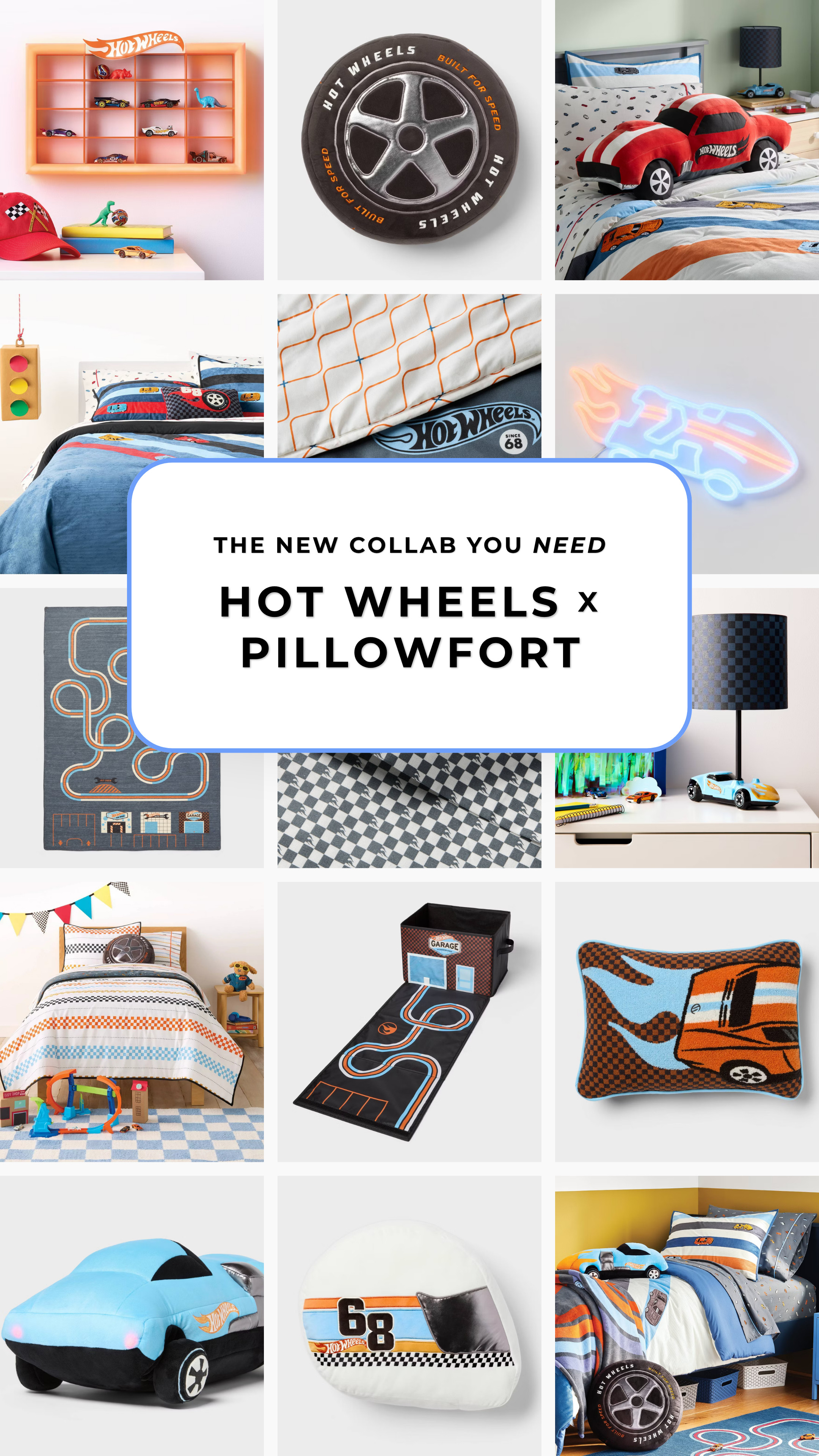 Rev your engines! 🏎️ The race is on to secure the top contenders from the NEW Hot Wheels x Pillowfort collab! 🔥 

 #LTKHome #LTKKids
