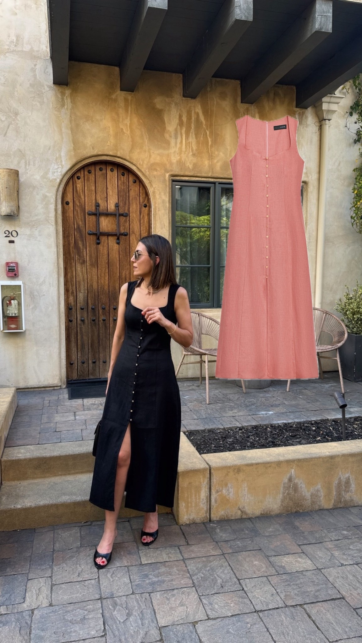 strapless open back dress Red and Gold Quince Dress with Cape Sleeves