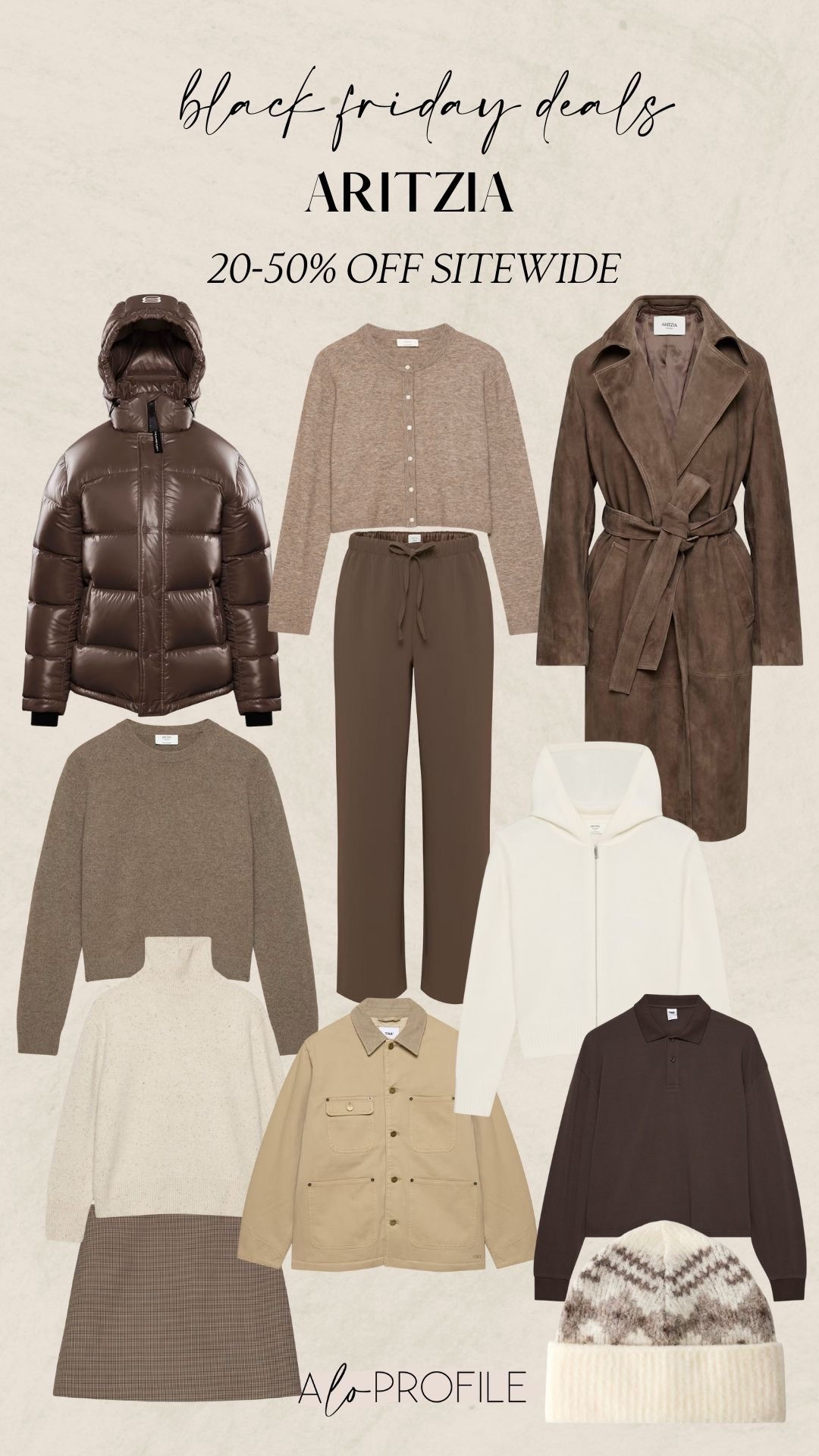 Aritzia Black Friday Sale✨20-50% off sitewide. No code needed!

#LTKCyberWeek