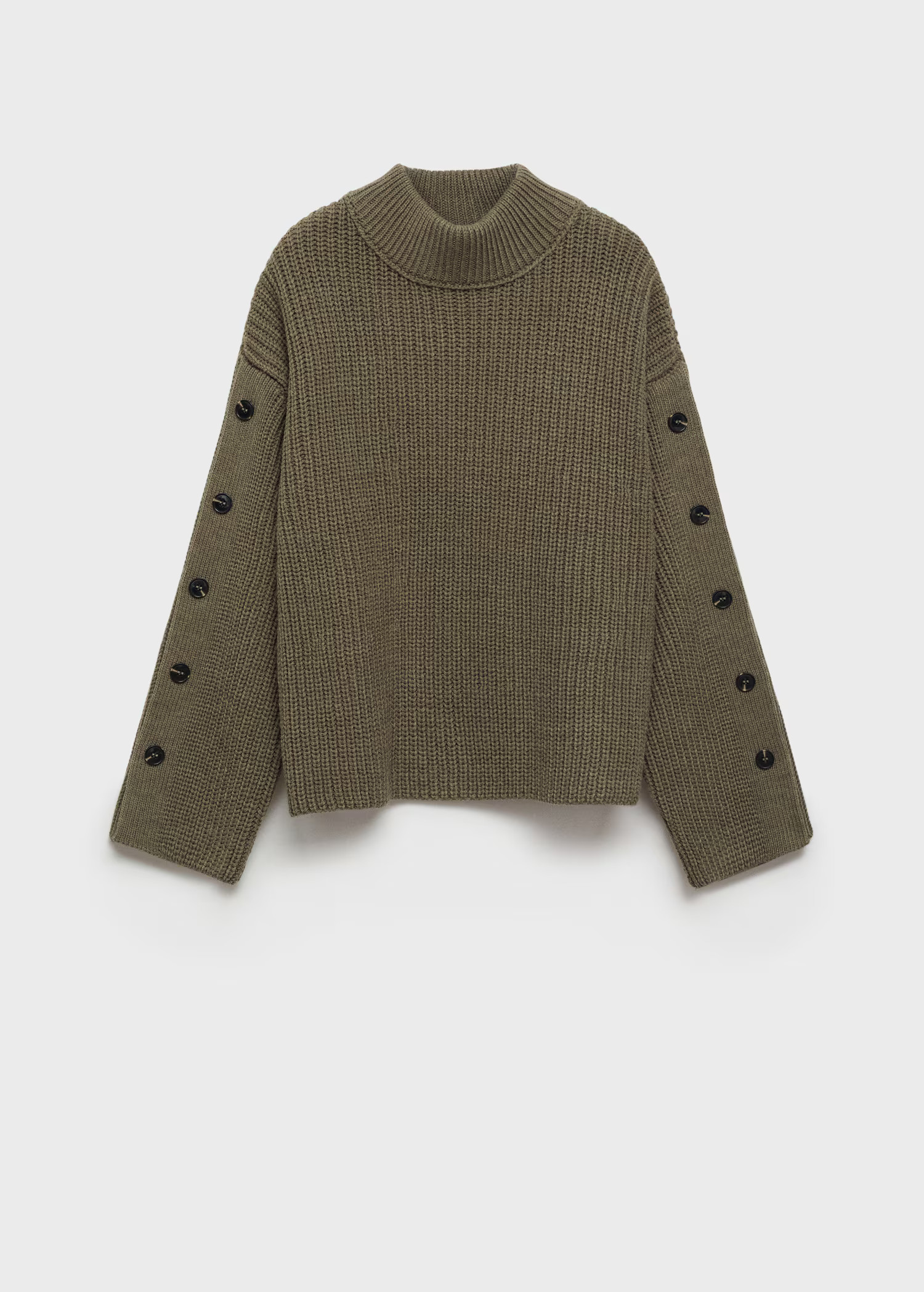 Buttons detail knit sweater | MANGO (UK)