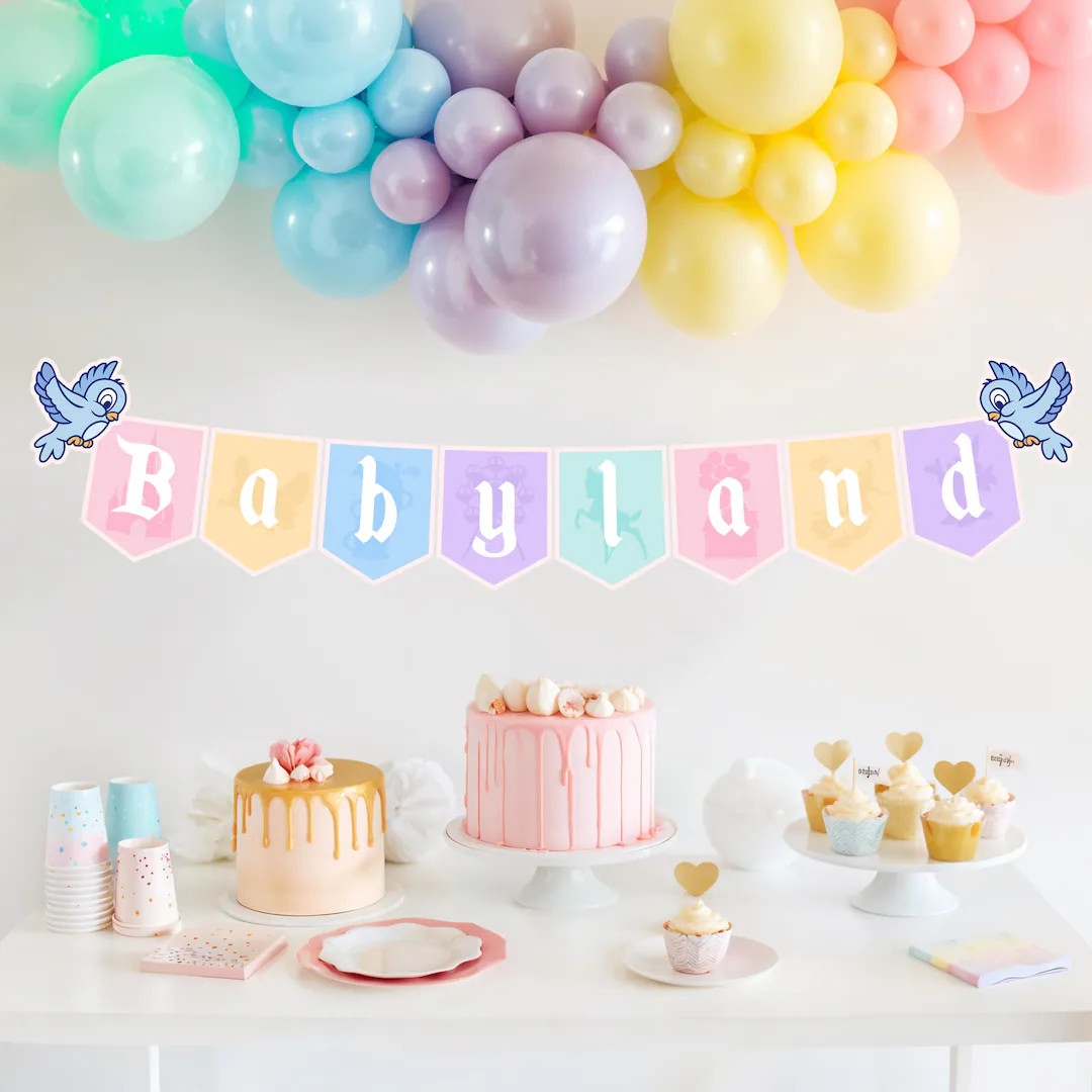 Babyland Banner, Minnie Baby Shower Bunting (digital File) 0044 - Etsy | Etsy (US)