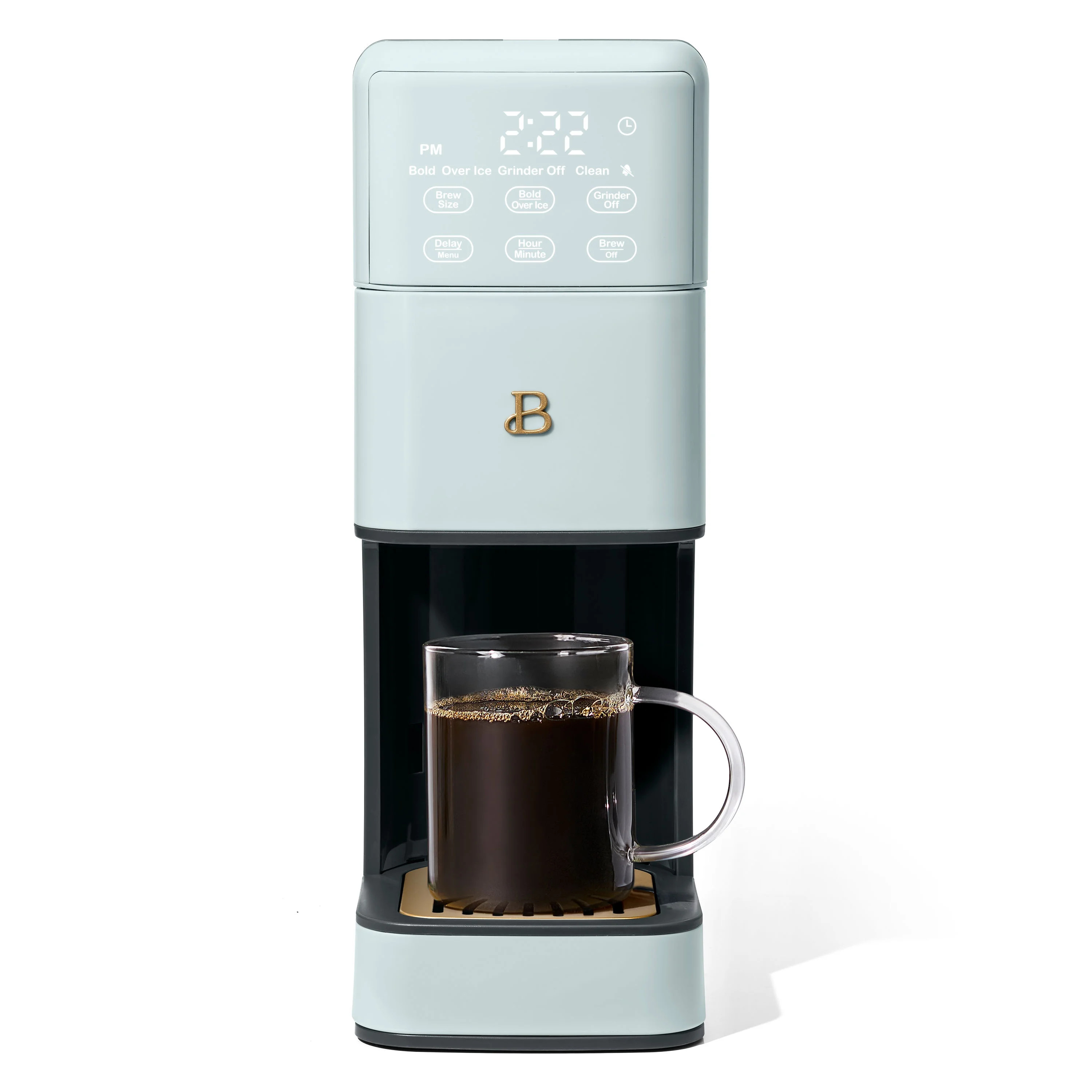 Beautiful Perfect Grind™ Programmable Single Serve Coffee Maker, Hydrangea by Drew Barrymore | Walmart (US)
