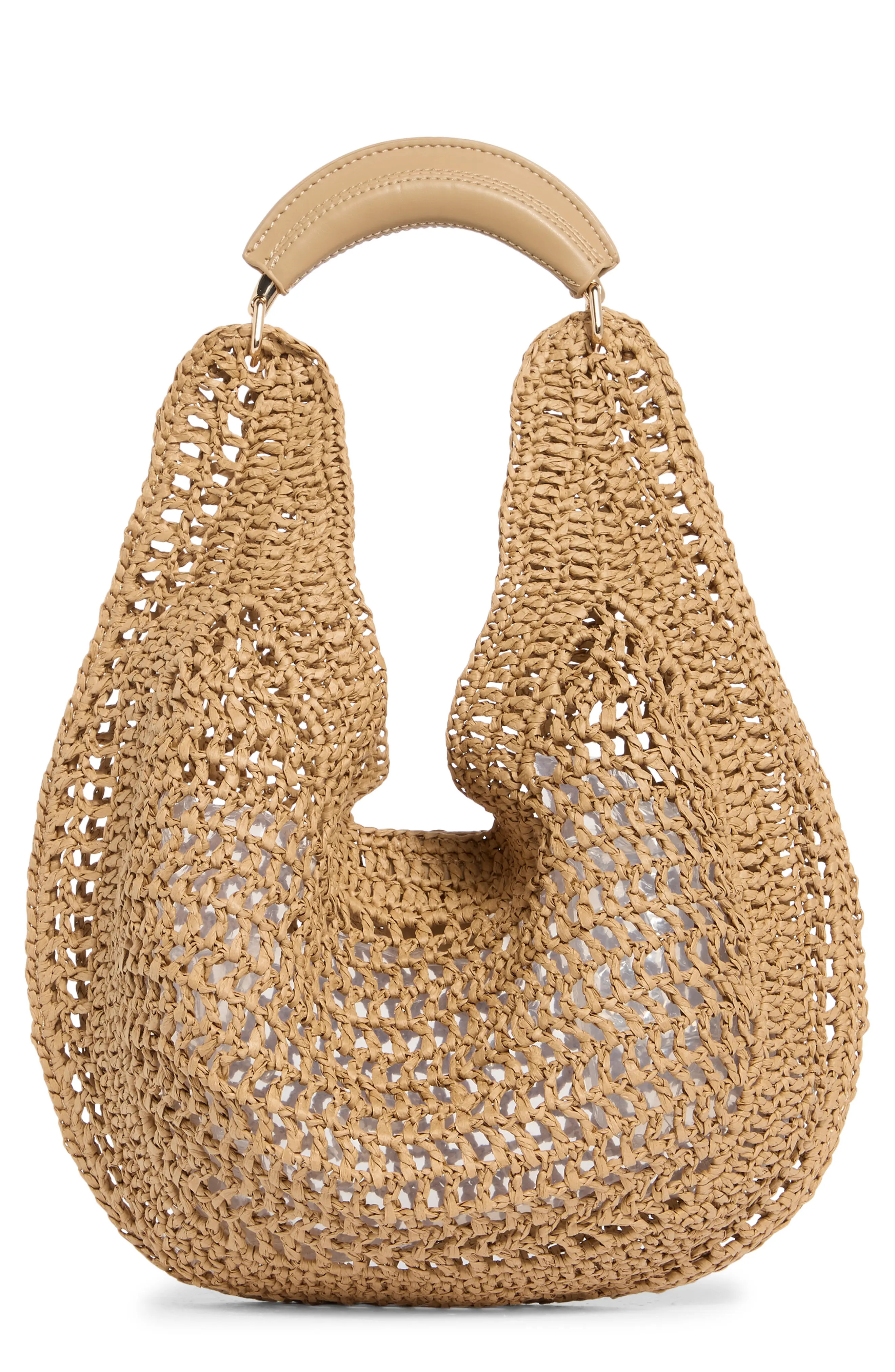 Straw Hobo Shoulder Bag (Women) | Nordstromrack | Nordstrom Rack