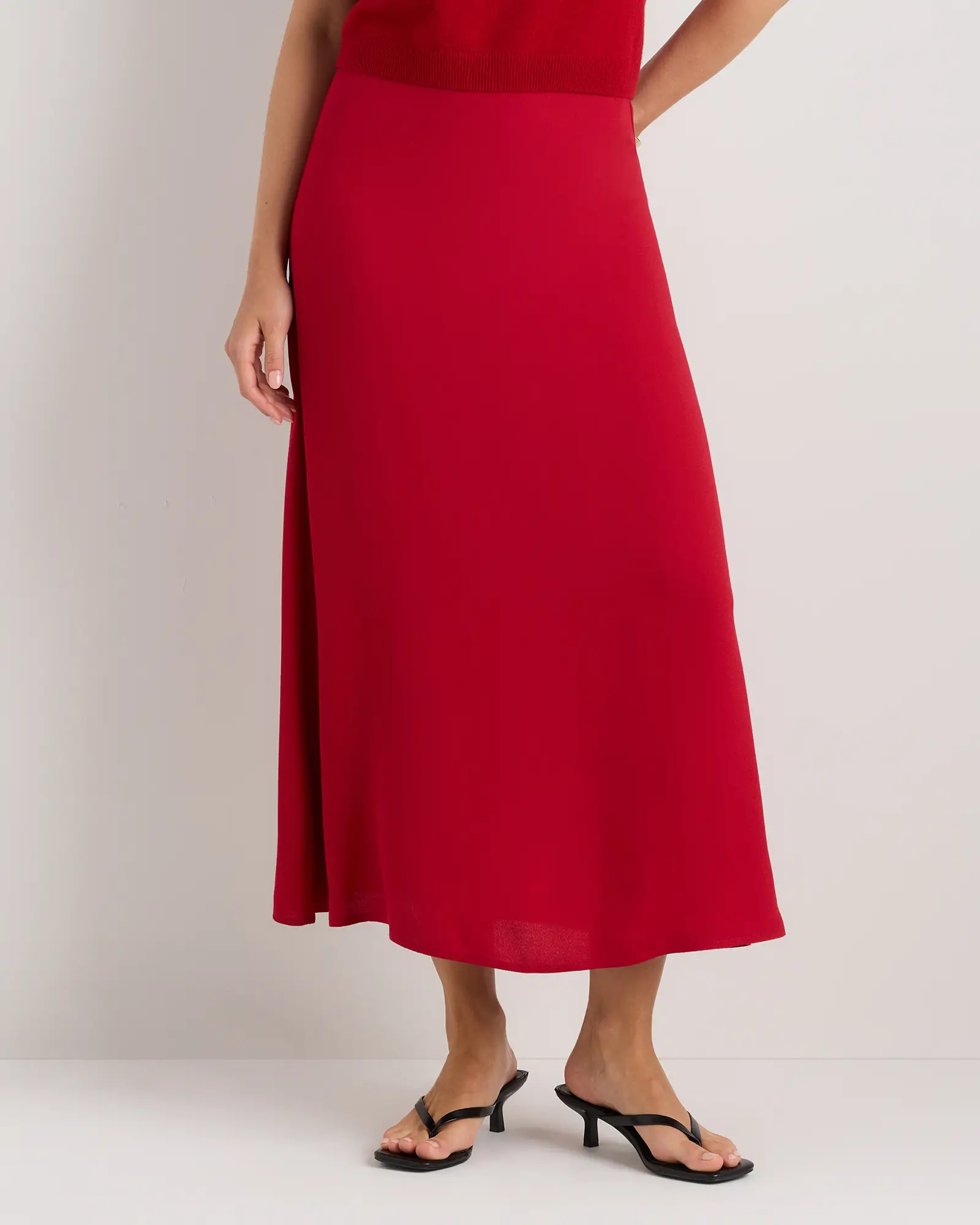 Lightweight Crepe Slip Skirt | Quince