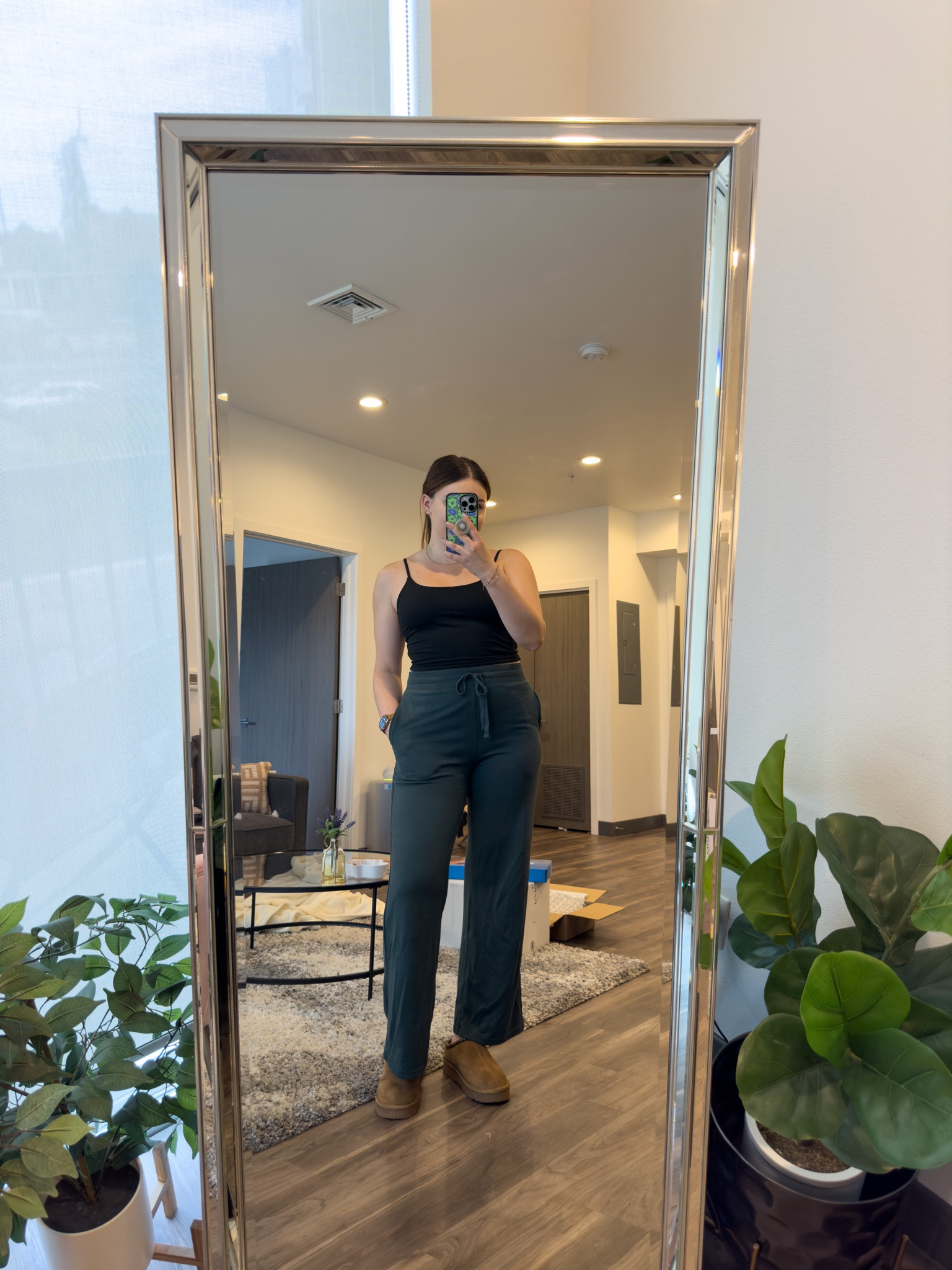 Cozy and casual fall outfit idea! Featuring my favorite slippers and sweatpants available in my link to NanaMacs!

I’m wearing a M tank and size 9 slippers

#LTKfindsunder100 #LTKmidsize #LTKstyletip