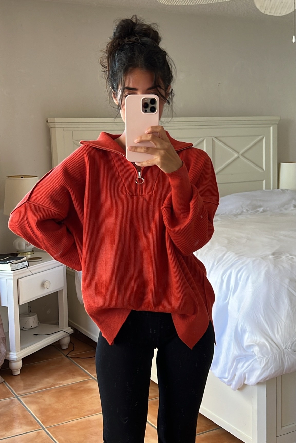 Fave amazon sweatshirt for fall!🍁🍁 wearing a small