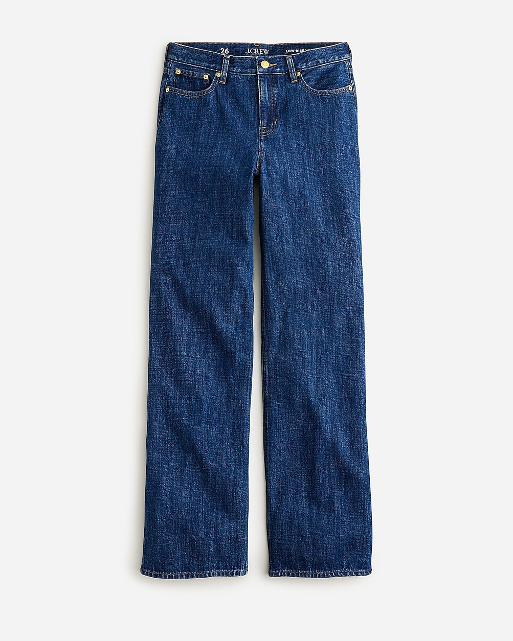 Lower-rise wide-leg jean in Regina wash | J. Crew US
