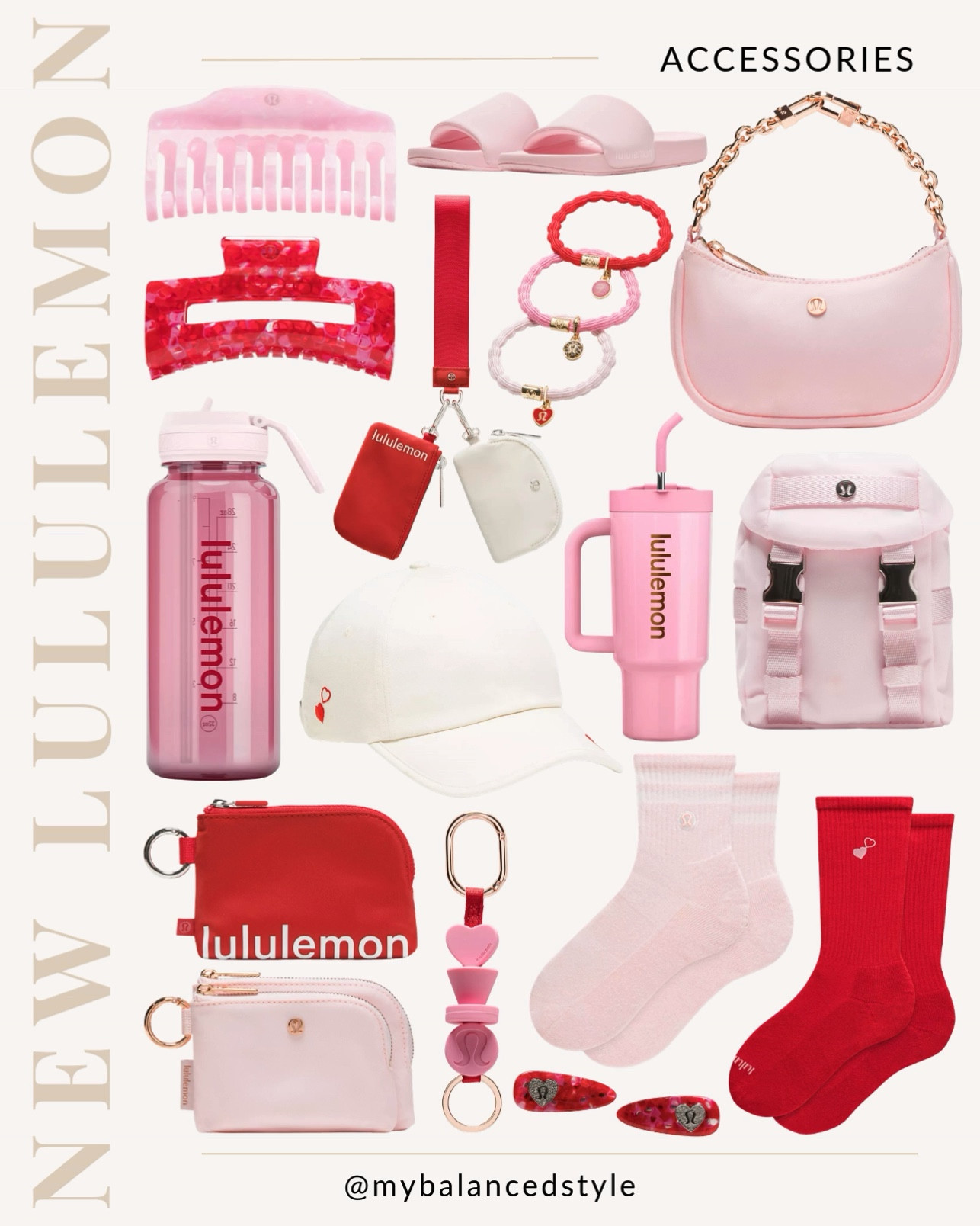 Lululemon new accessories

belt bags and sporty crossbody packs
insulated gym water bottles
grip socks for pilates and yoga
baseball caps for workout outfits
fitness smart watches and bands
resistance bands and mini loops
wireless earbuds for workouts
sweat proof headbands and scrunchies
gym tote bags with compartments
sunglasses for outdoor training

#LTKActive #LTKfitnessgoals #LTKootd