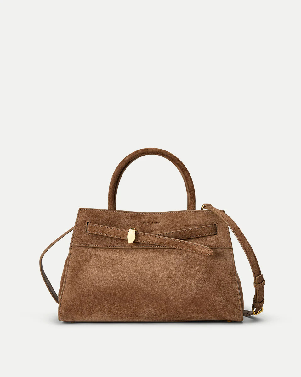 Veronica Beard Suede Dash Bag Bark | Veronica Beard