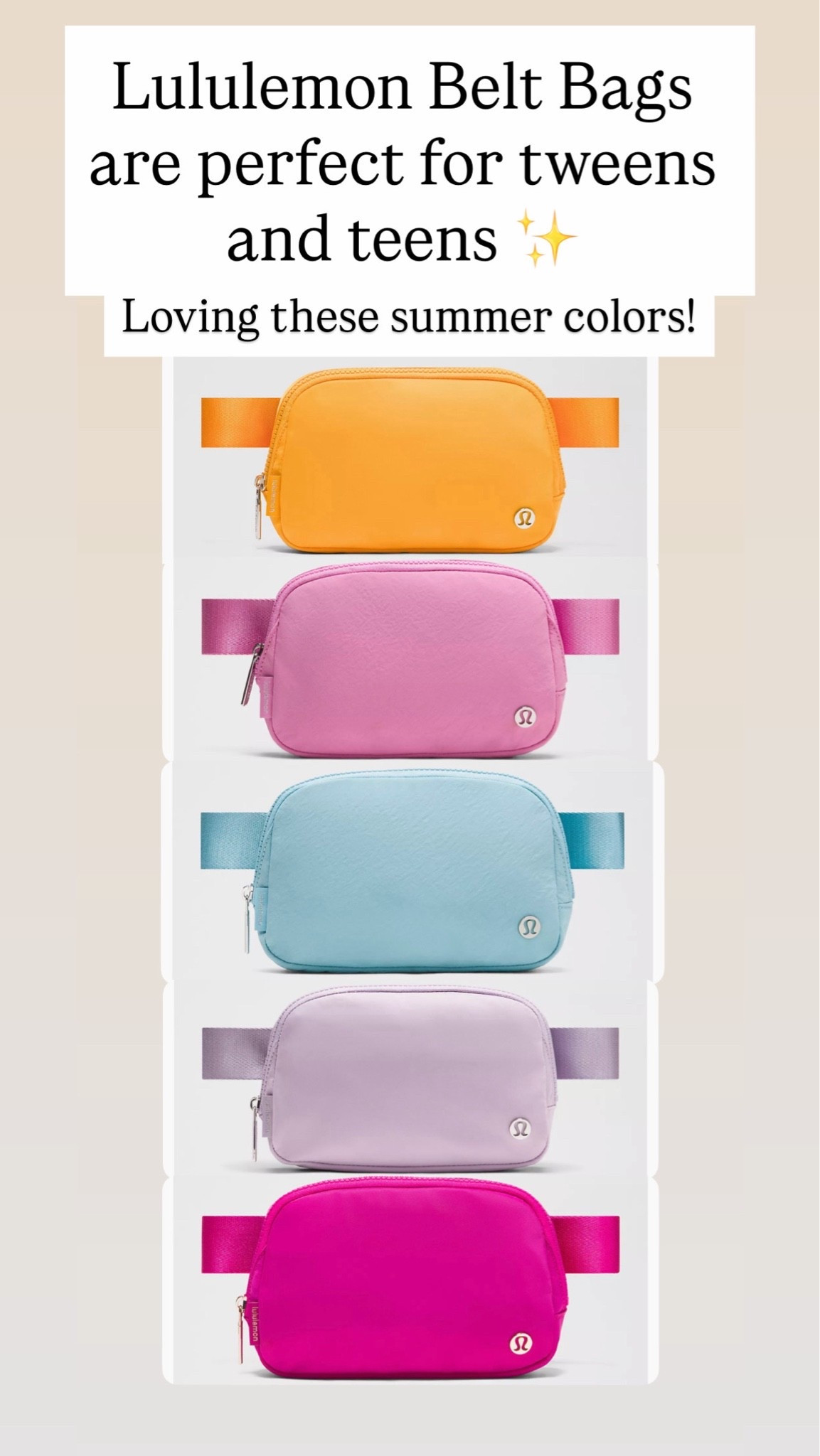 Loving these Lululemon belt bags 🩷

#LTKootd