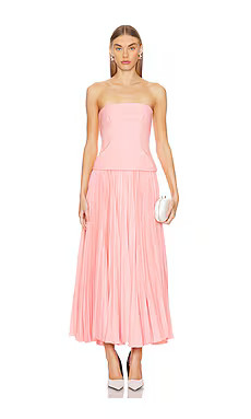 Acler x REVOLVE Brayswick Midi Dress in Cherry Blossom from Revolve.com | Revolve Clothing (Global)
