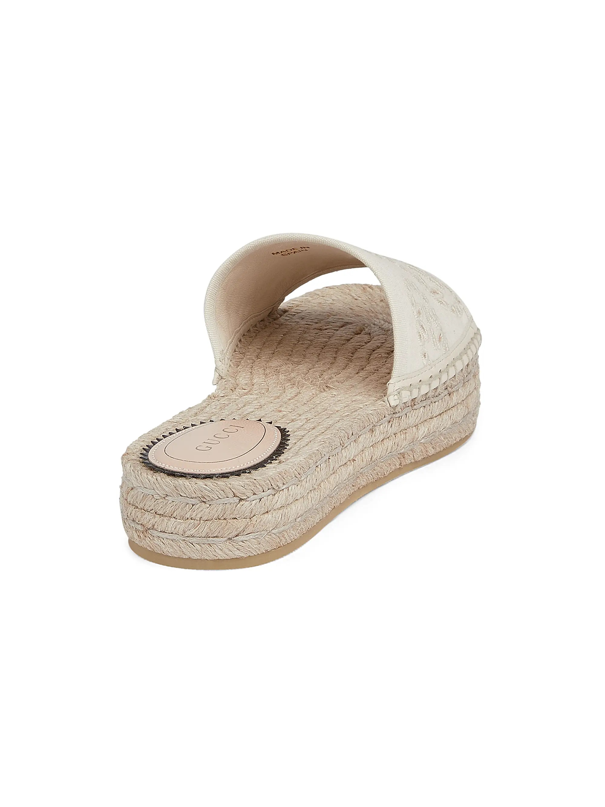 Damita Logo Eyelet Canvas Espadrilles | Saks Fifth Avenue
