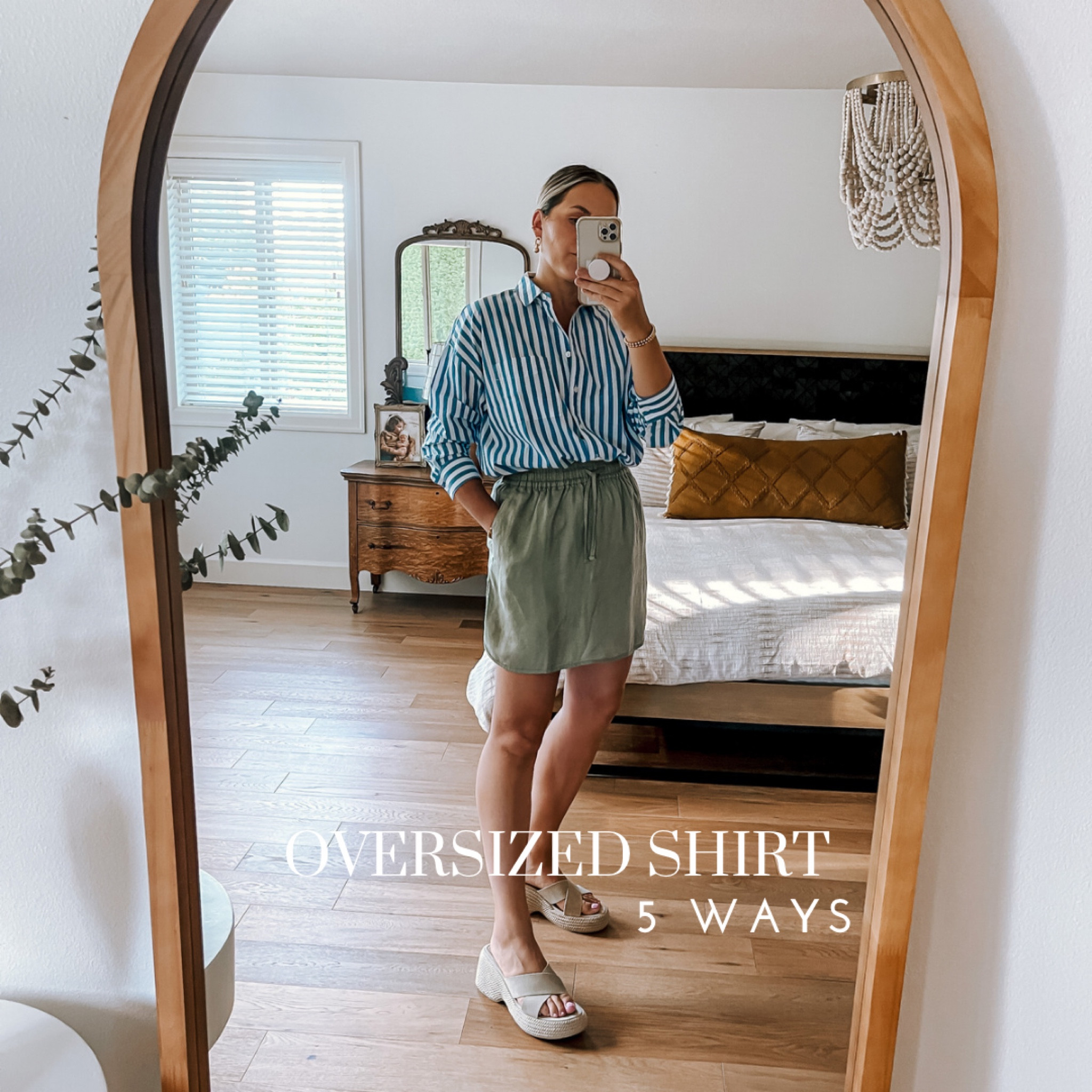 A few ways to wear this versatile oversized shirt 


#LTKunder100 #LTKstyletip #LTKFind