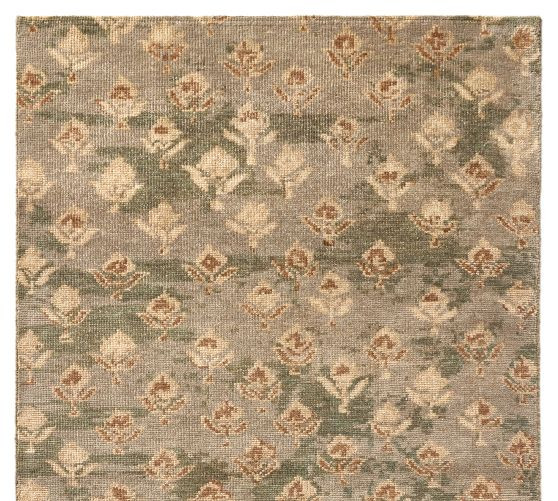 Poppy Hand-Knotted Wool Rug | Pottery Barn (US)