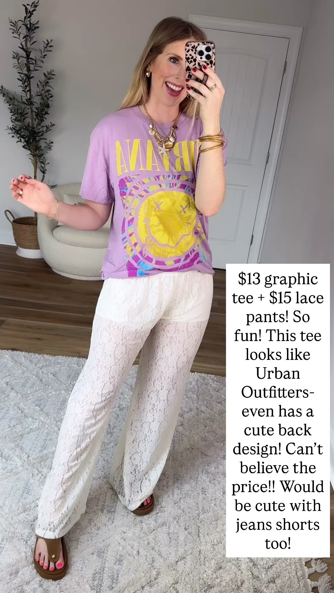 Walmart try on, no boundaries, Walmart fashion, graphic tee, lace pants 

#LTKootd #LTKgrwm #LTKmomlife