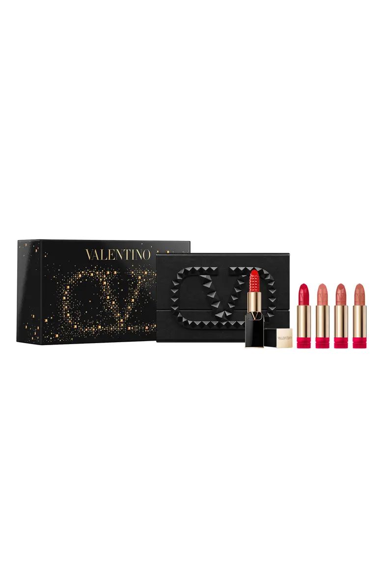 Rosso Valentino Lip & Lip Refill Set $165 Value | Nordstrom