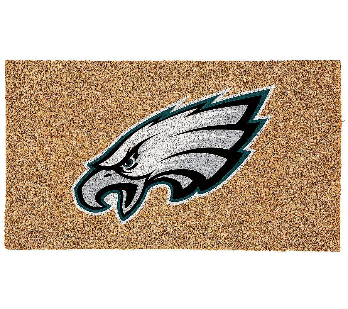 Evergreen 28""x16"" Outdoor Entryway Coir Mat wit h NFL Team Logo | QVC