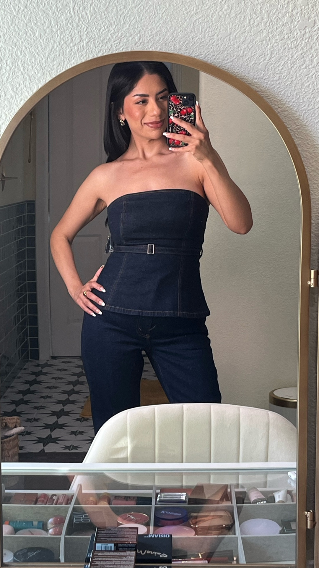 Abercrombie & Fitch: Denim Tuxedo 🤵‍♀️ 

#LTKFindsUnder100 #LTKPetite #LTKStyleTip