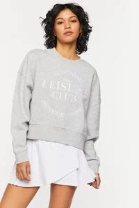 Montreal Leisure Club Embroidered Pullover | Forever 21 (US)