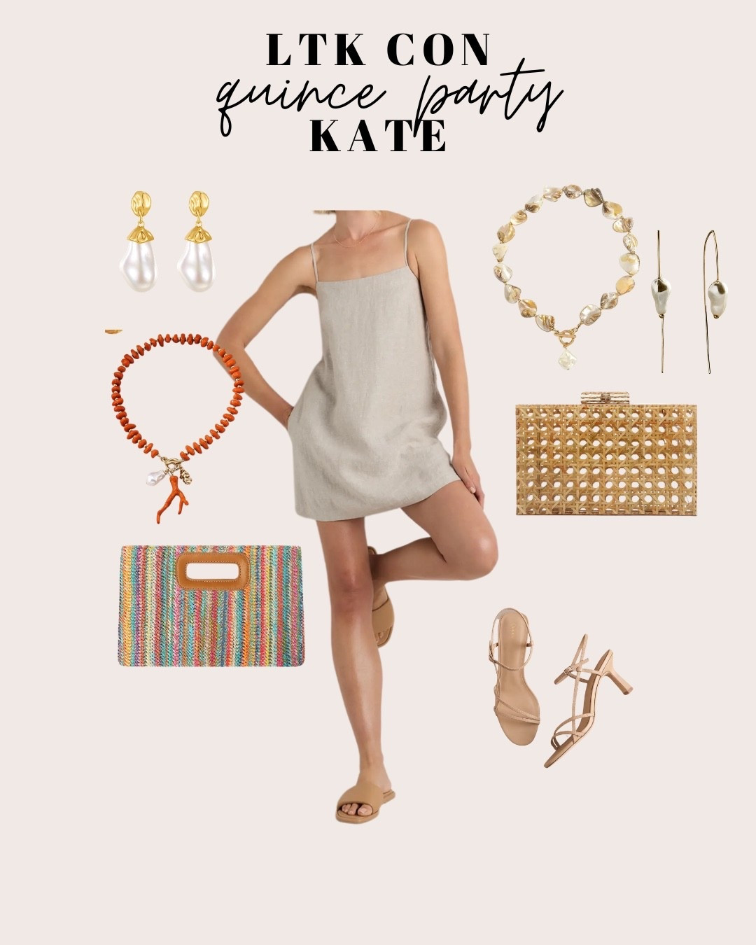 Helping style a friend for a coastal themed party and here are two options.  Which do you like best??

Linen dress, coastal inspired, coral accessories, coastal necklace, pearl necklace

#LTKSeasonal