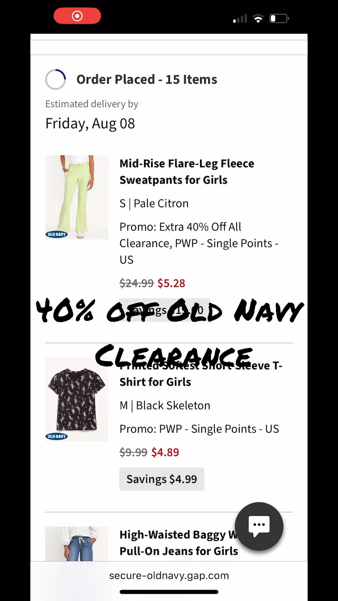 40% qualifying clearances items at Old Navy, and here’s my order for my family for under $100! 
While 40% off ends, If you have Old Navy Cash, you can use it starting tomorrow (8/2)!

Girls outfit
Boys clothing
Mom ootd

#LTKKids #LTKSaleAlert #LTKFamily