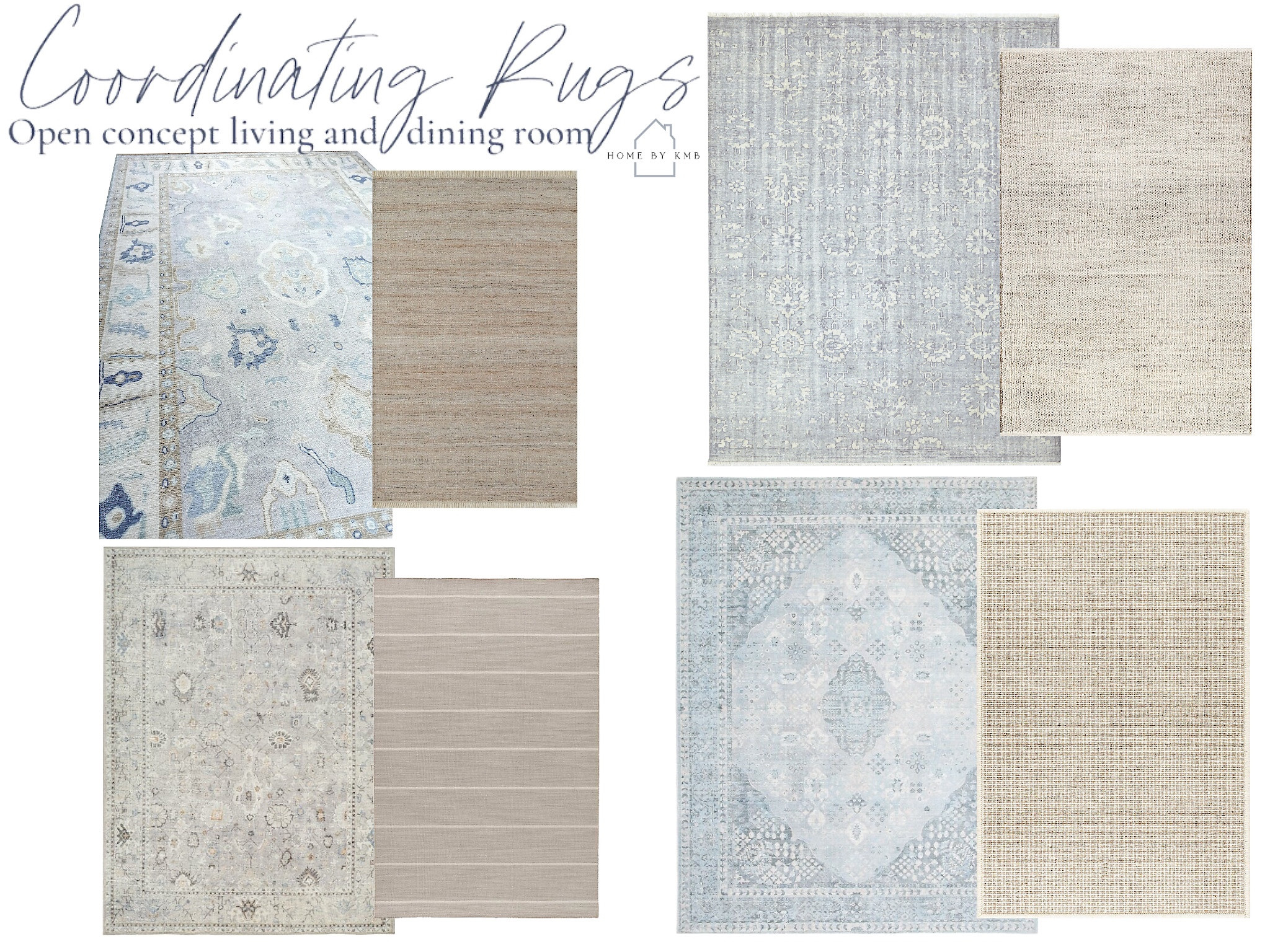 Coordinating area rugs for open concept spaces #coastal #coastaldecor #coastaldesign 

#LTKhome