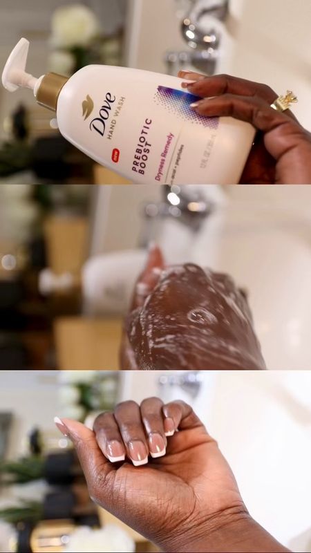 Dry hands where? We don’t know her 🤭 My hands are so happy and nourished thanks to using this Dove hand soap, daily !

#LTKbeauty #LTKsalealert #LTKVideo
