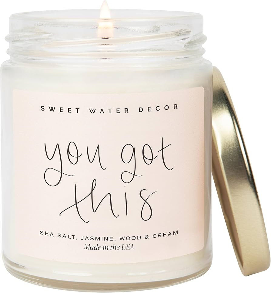 Sweet Water Decor You Got This Candle - Encouragement Gifts for Women, Graduation Gift, New Job G... | Amazon (US)