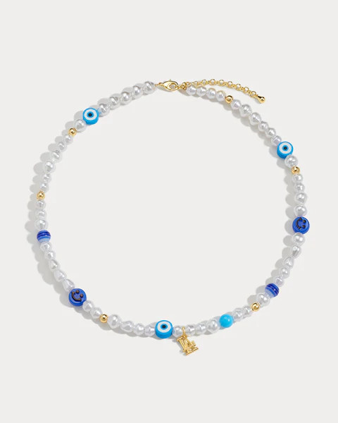 The MLB Pearl Charm Necklace | Luv Aj Inc.