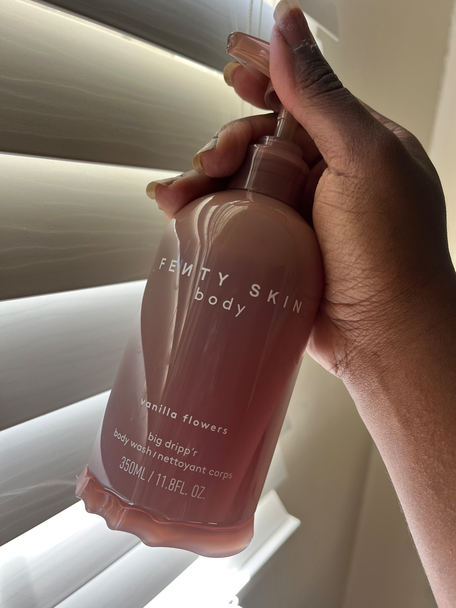 I got my hands on FENTY SKIN body Big Dripp'r Body Wash in scent vanilla flowers. GIIIIRL! It smells tropical. I need the body spray now!

#LTKBeauty #LTKFindsUnder50