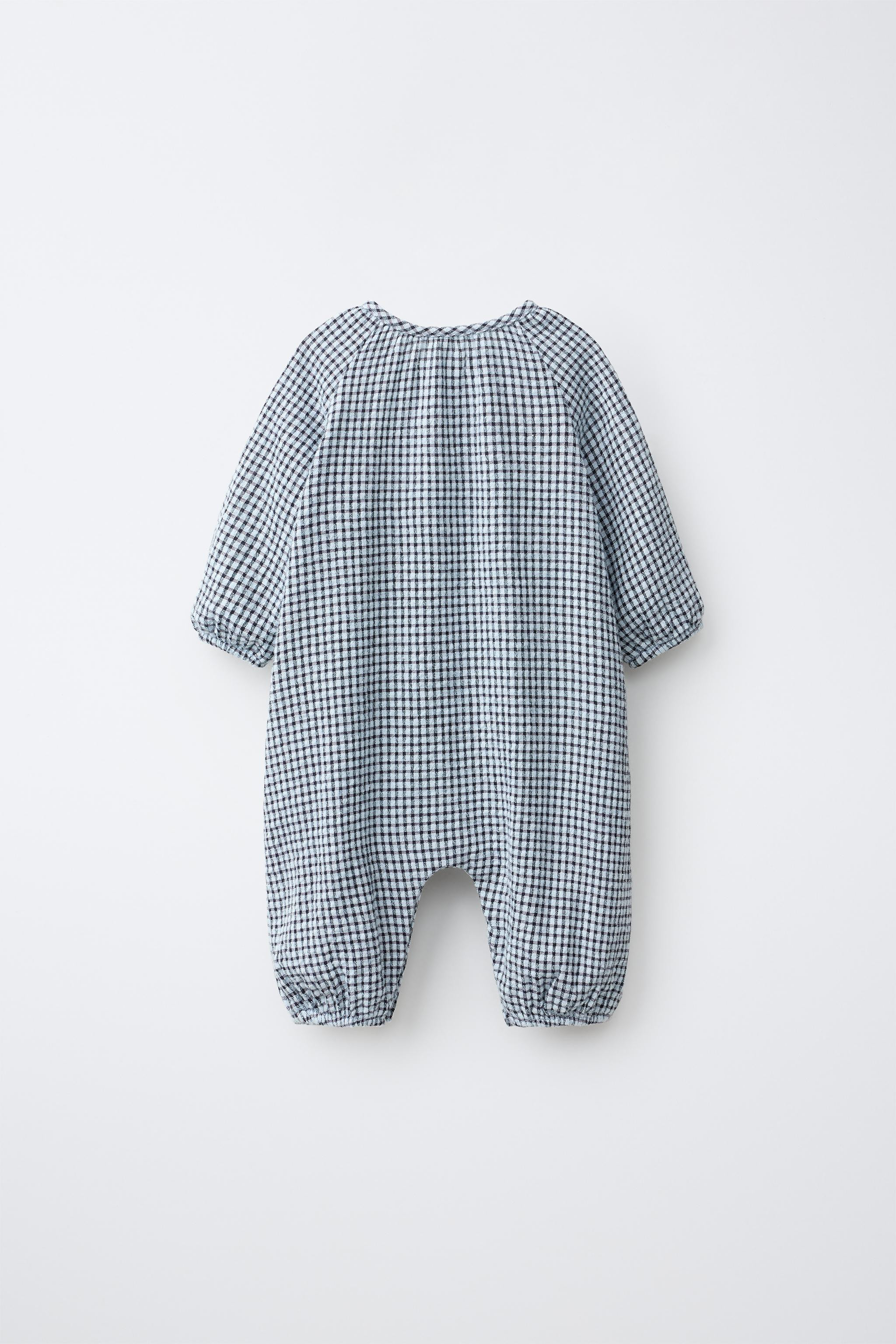 PLAID LONG JUMPSUIT | Zara US