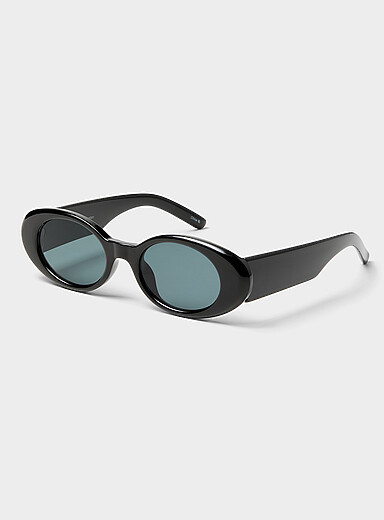 Ingrid oval puffy sunglasses | Simons