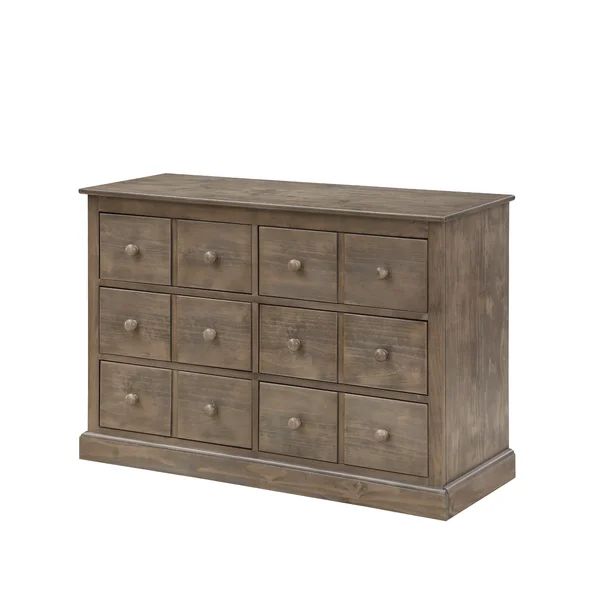 Ti Amo 3500 Series 47.6'' Wide 12 - Drawer Double Dresser | Wayfair North America