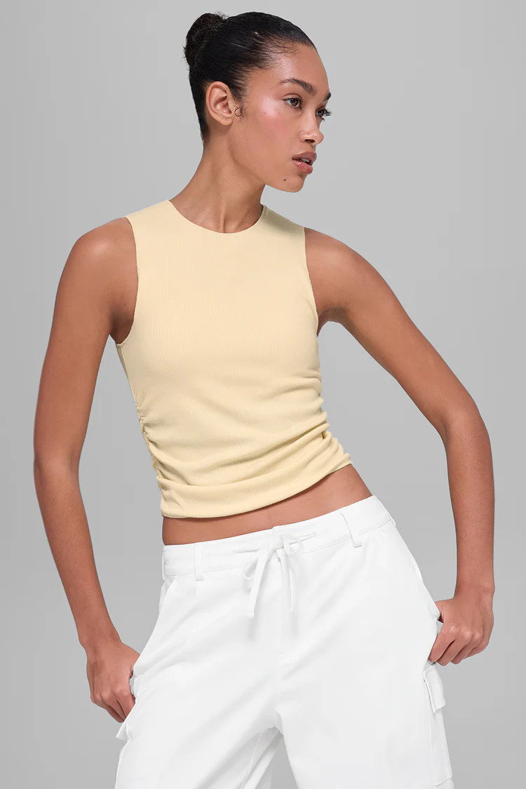 Ribbed En Pointe Tank | Alo Yoga (US)