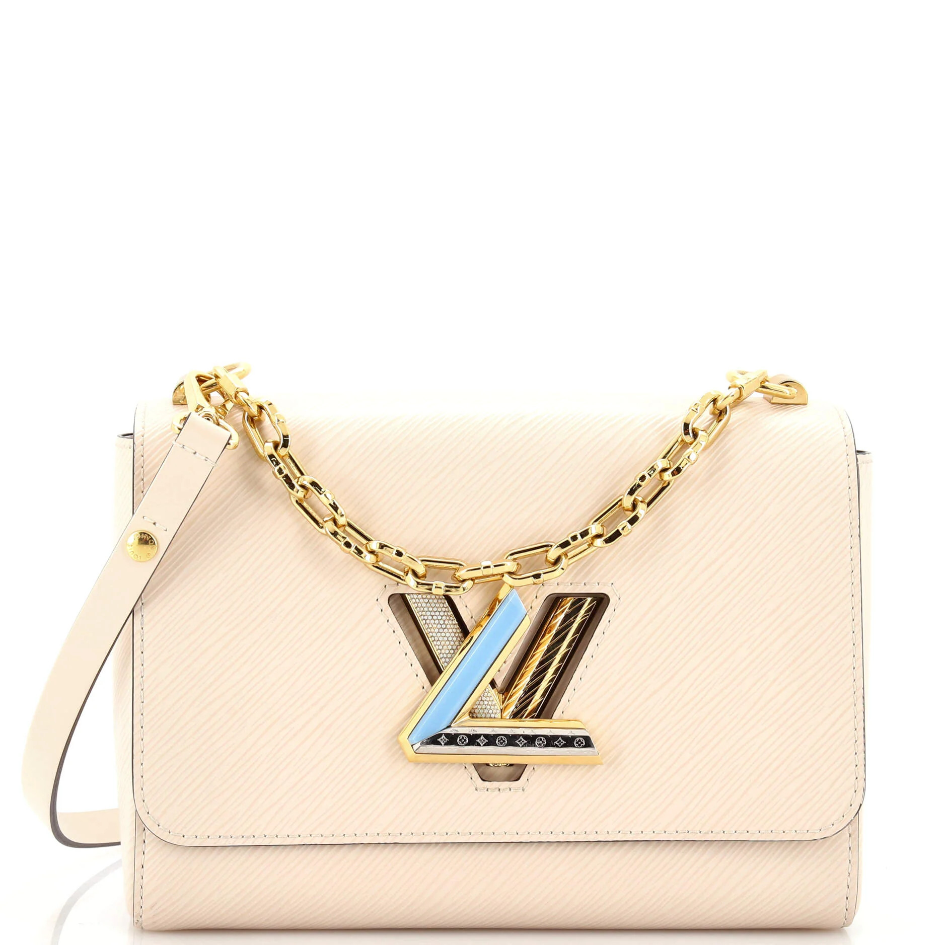 Twist Convertible Handbag Epi Leather with Crystals MM | Shop Simon