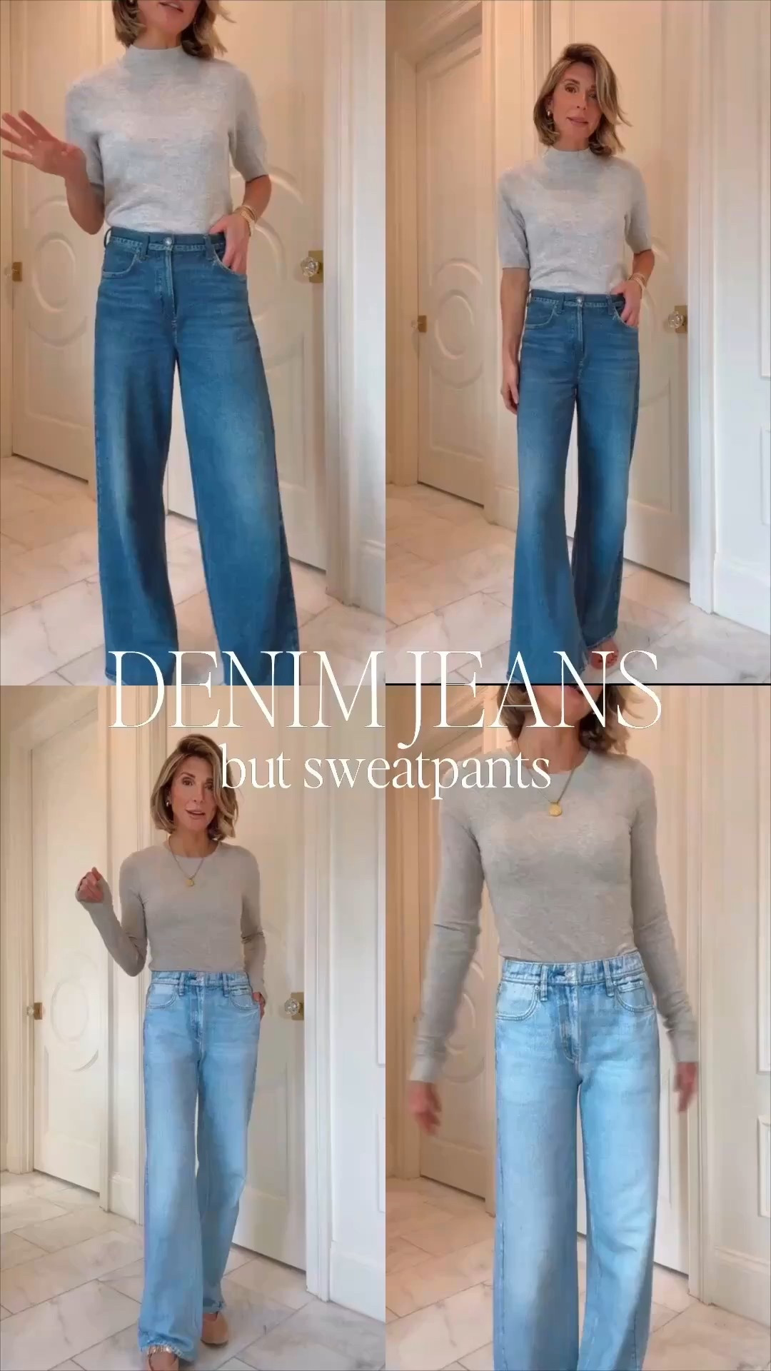 A must have for winter fashion — jeans that are actually sweatpants!


#LTKootd