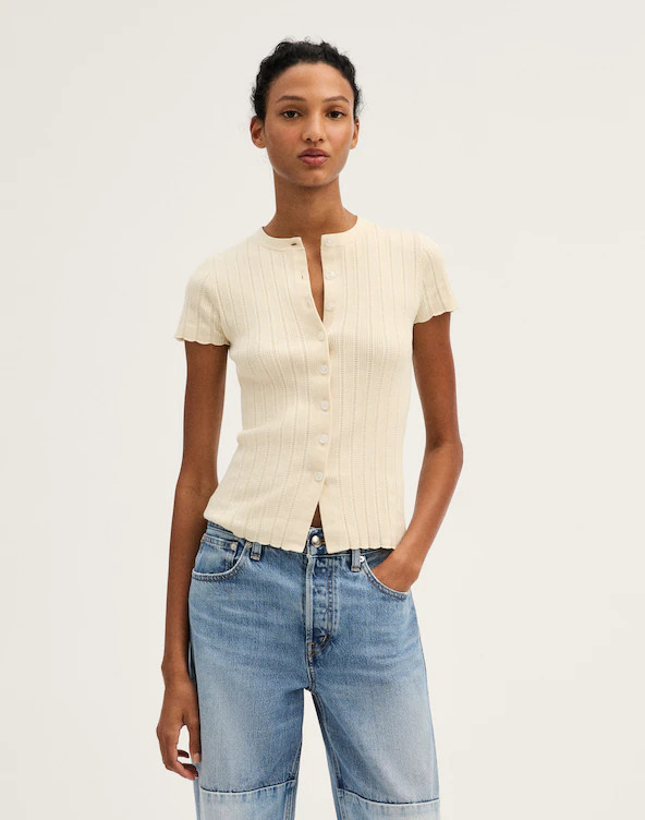 Short-Sleeve Cardigan | Madewell