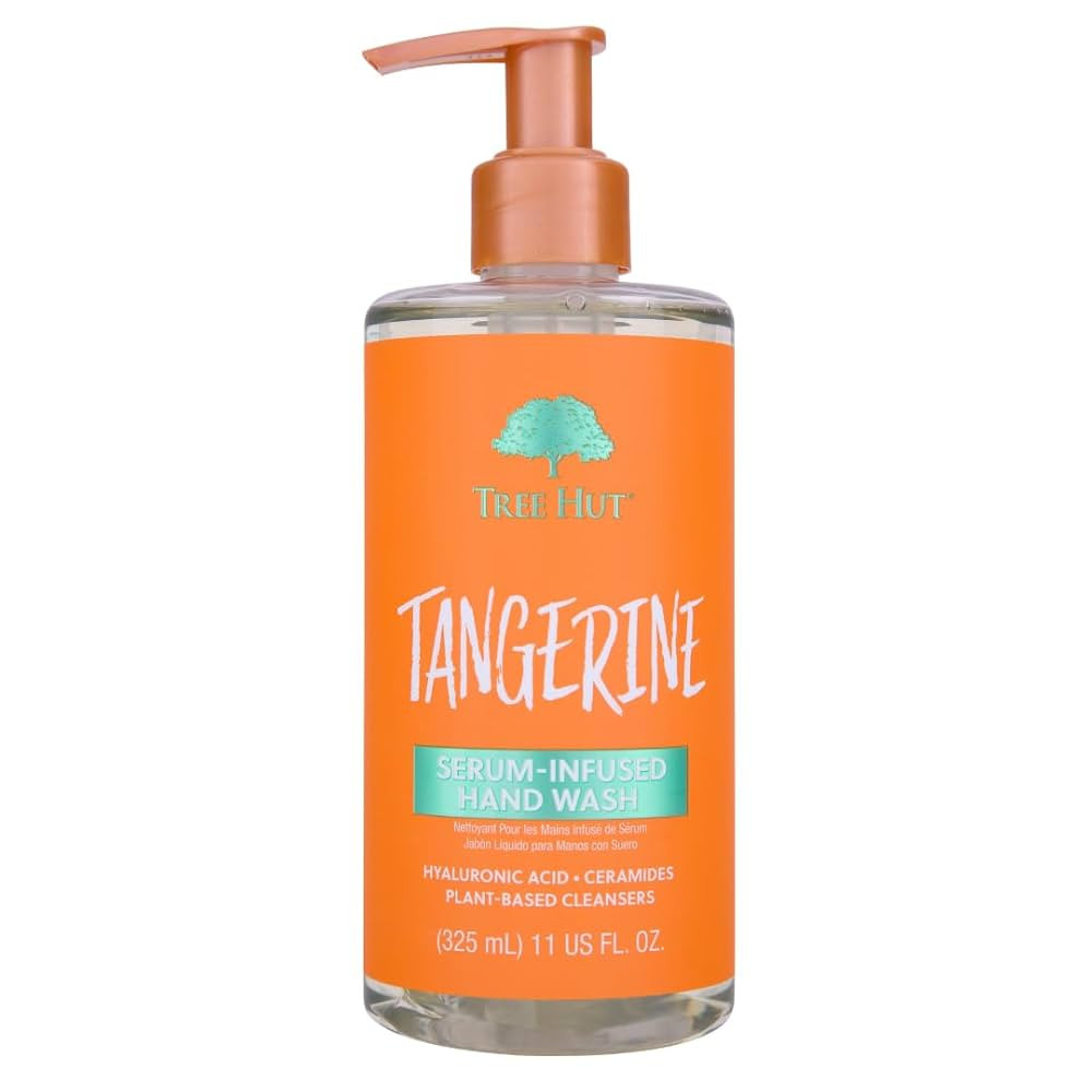 Tree Hut Tangerine Serum Infused Hand Wash | Nourish & Hydrate Hands with Strengthening Skin Care... | Amazon (US)
