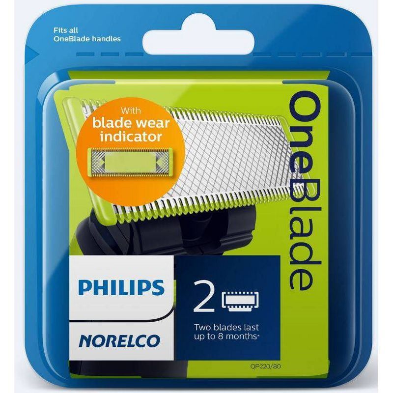 Philips Norelco OneBlade Replacement Blade 2ct - QP220/80 | Target