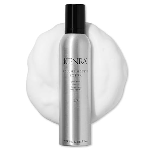 Kenra Volume Mousse Extra 17 | Firm Hold Mousse | Non-drying, Non-flaking Lightweight Formula | T... | Amazon (US)