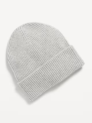 Rib-Knit Cuffed Beanie for Women | Old Navy (US)