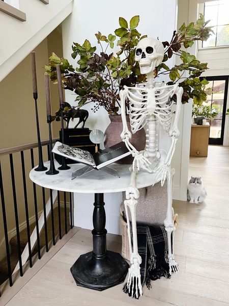 5’ Skeleton under $30!!!  💀🙌. Grab this guy before he sells out! 


Halloween home decor, Walmart finds, 