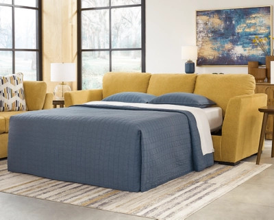 Keerwick Queen Sofa Sleeper, Sunflower | Ashley Homestore