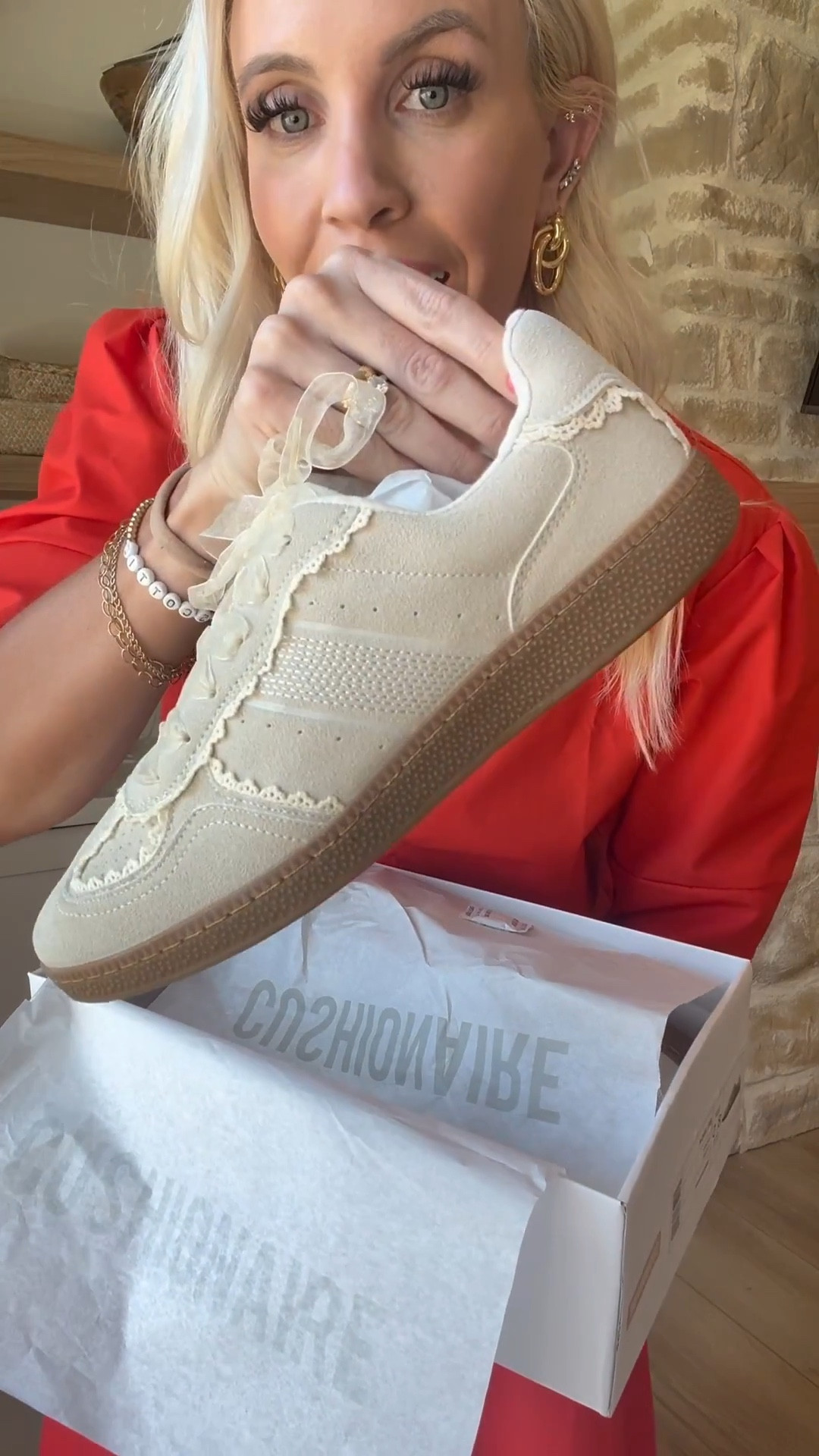 Loveee these new shoes from Amazon! The cutest sneakers! I did my true size 

#LTKShoeCrush #LTKStyleTip #LTKFindsUnder50