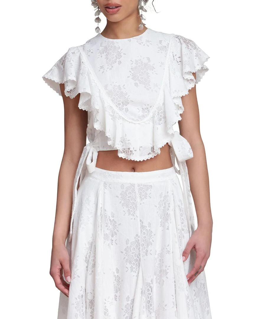 Avec Les Filles Ruffle Top | Shop Simon