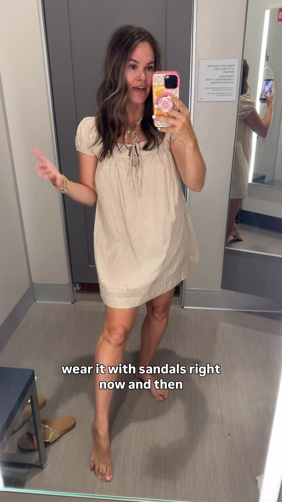 The perfect little dress to wear now with sandals + later with boots and a cardigan 🤎 love a good transitional find!

#LTKootd #LTKSeasonal #LTKdayinmylife