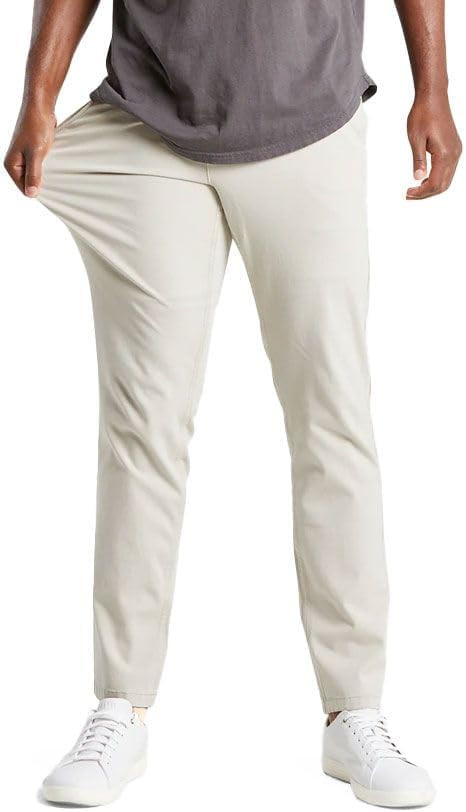 Mugsy Men's Chino Pants, Classic Fit, Stretch Khakis, Comfortable, Flexible, True to Size | Amazon (US)