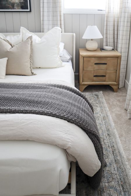 Cozy bedroom layers, home decor, bedroom style  

#LTKunder100 #LTKhome #LTKstyletip