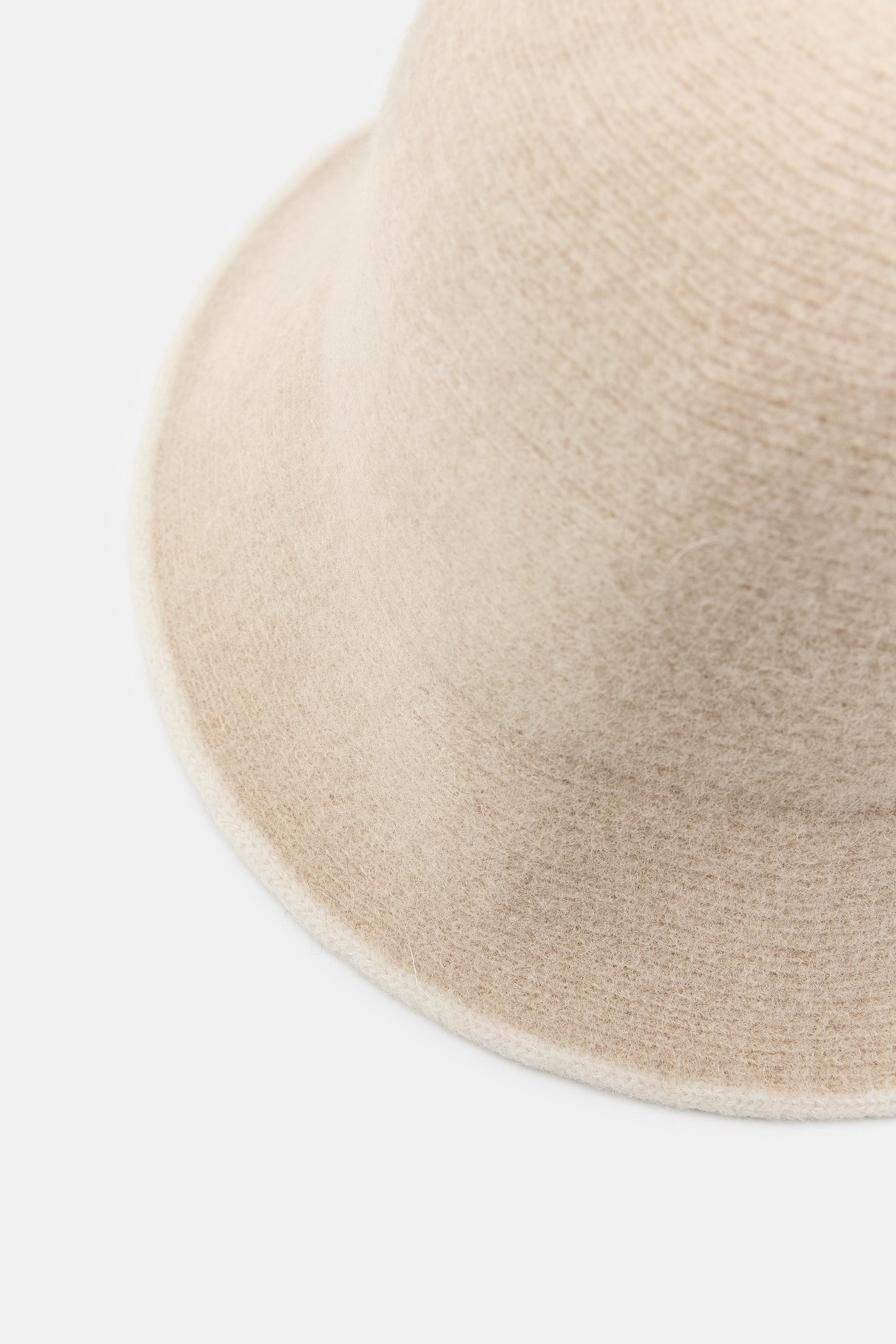 CONTRAST WOOL HAT | Zara US