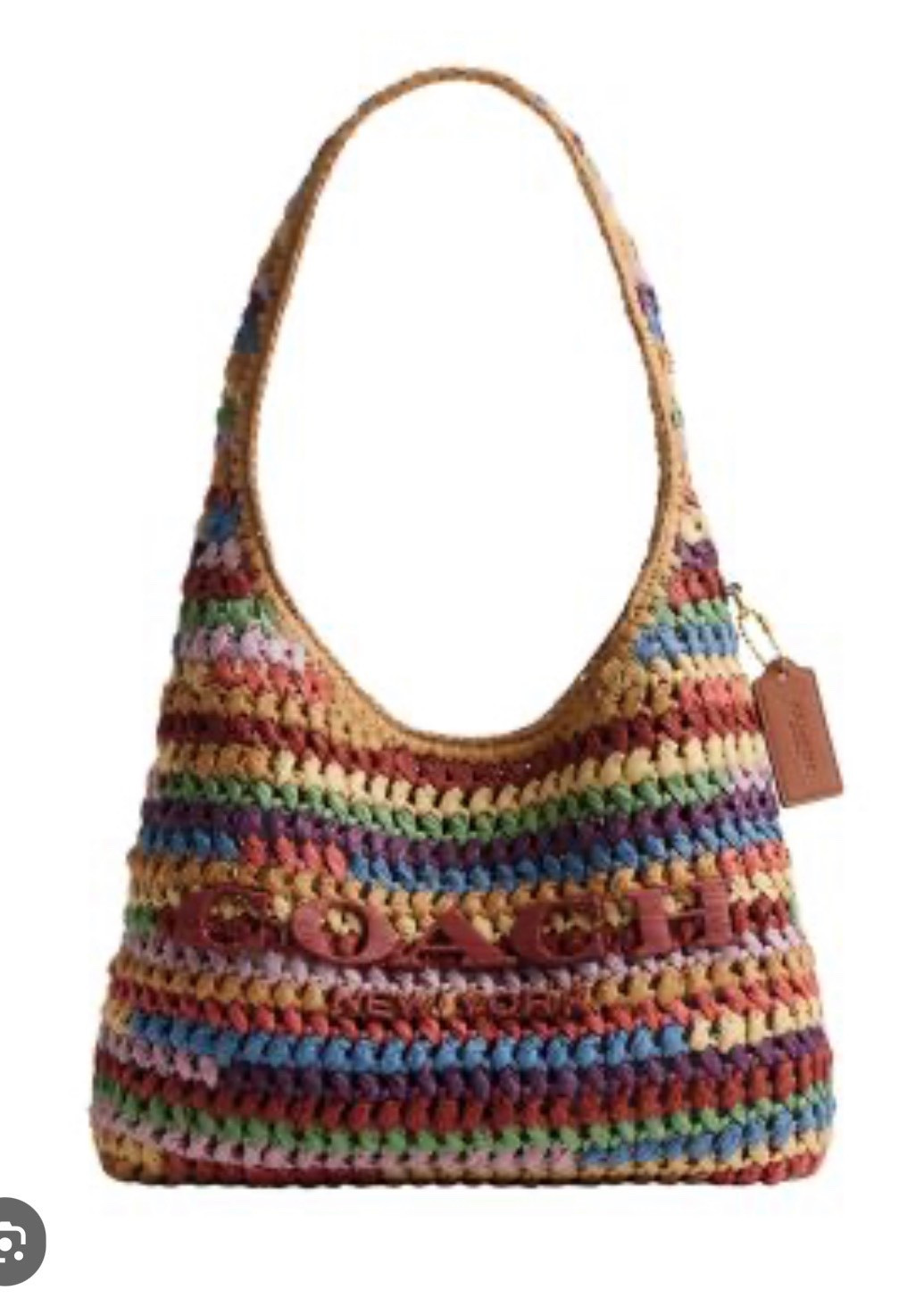 Coach Brooklyn Raffia bag. Available in many colors, perfect for summer, super roomy and comfy. Don’t miss out!!! 

 #LTKSeasonal